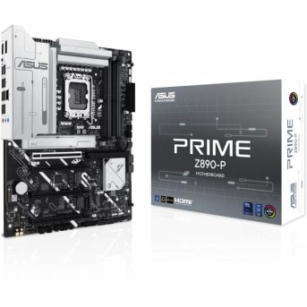 Сист.плата ASUS PRIME Z890-P, Z890, 1851, 4xDDR5, PCI-E x16, M2, SATA, DP, HDMI, USB-C 20GBps, BOX - Metoo (1)