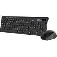 Комплект Genius KM-8206S,BLK,AI,RU, 2.4GHZ, 31340017402