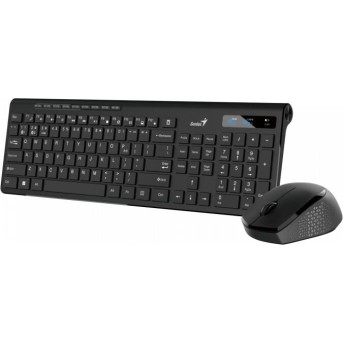 Комплект Genius KM-8206S,BLK,AI,RU, 2.4GHZ, 31340017402 - Metoo (1)