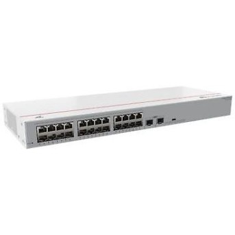 Коммутатор Huawei S110-24T2SR (24*10/100/1000BASE-T, 2*GE SFP ports, AC power) в Metoo.kz - Metoo (1)