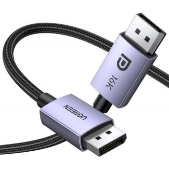 Кабель Ugreen DP118 DP2.1 ,16K/<wbr>30hz 40 Gbps 1m 15383 Male To Male Cable - Metoo (1)