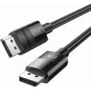 Кабель Ugreen DP114 DisplayPort 1.4, 8K/60hz 4K/144Hz , 1,5m (Black) 80391..