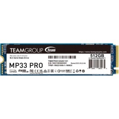 Твердотельный накопитель TeamGroup M33 PRO, 512Gb M2, Read 3000, Write 3500, TM8FPD512G0C101