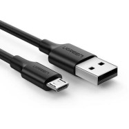 Кабель Ugreen US289 Micro USB Male To USB 2.0 A Male Cable 1.5M (Black), 60137
