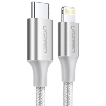 Кабель Ugreen US304 Lightning To Type-C 2.0 Male Cable 1.5M, 70524 - Metoo (1)