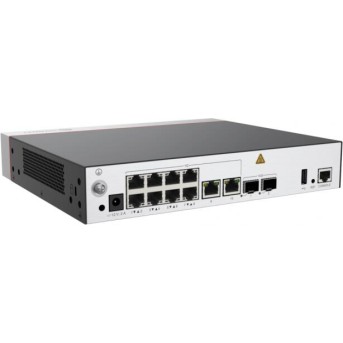 Контроллер точек доступа Huawei AC650-256AP (10x1GE ports, 2x10GE SFP+ ports, built-in 256 license Aps, 12V DC adapter) в Metoo.kz - Metoo (1)