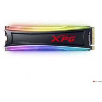 Твердотельный накопитель ADATA AS40G-512GT-C,XPG Spectrix S40G RGB,512Gb,M2,2280,Write 2400/<wbr>Read3500,PCI-E Gen3 x4, NVMe - Metoo (1)