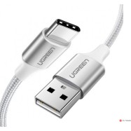Кабель UGREEN US264 USB 2.0 C M/M ABS Cover 1.5m (White)