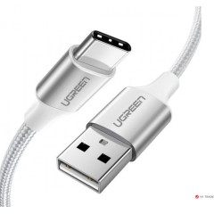 Кабель UGREEN US264 USB 2.0 C M/<wbr>M ABS Cover 1.5m (White)