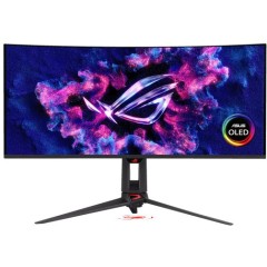 Монитор ASUS PG34WCDN OLED,34,1800R,21:9 3440x1440x360Hz,1.3k cd/m2,1.5M:1,0.03ms,4xHDMI,DP,USBC ..