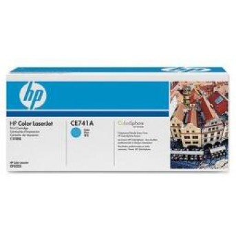 Картридж HP CE741A Cyan CP5225 - Metoo (1)