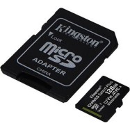 Карта памяти Kingston 128GB microSDXC Canvas Select Plus 100R A1 C10 Card + Adapter, SDCS2/128GB