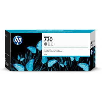 Струйный картридж HP P2V72A 730 для HP DesignJet, 300 мл, серый - Metoo (1)