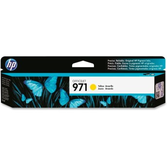 Картридж HP 971 Officejet CN624AE yellow - Metoo (1)