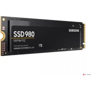 SSD Накопитель Samsung 980 NVMe, M.2, 1TB, MZ-V8V1T0BW