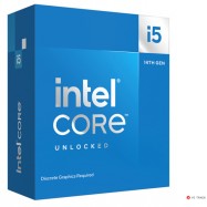 Процессор Intel Core i5-14600KF 3.5GHz (5.3GHz Turbo boost), 14C/20T, (6xP/8xE), 24Mb, TDP125W, LGA1700, BX8071514600KF