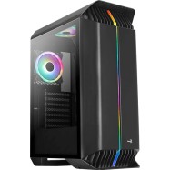 Kорпус Aerocool Gladiator Duo-G-BK-v1,ATX/Micro ATX,USB 2*3.0,HD-Audio+Mic, Кулер 3*12см ARGB,Без Б/П, Чёрный