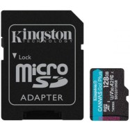 Карта памяти Kingston 128GB microSDXC Canvas Go Plus 170R/90W A2 U3 V30 Card No Adapter, SDCG3/128GBSP