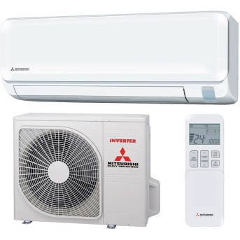 Вн. блок SRK25ZTL-W MHI INVERTOR ох/об 2,5/3,2 кВт, потр. мощ. ох/об 0,58/0,66кВт, ~25m2 нар. бл. SRC25ZTL-W в Metoo.kz - Metoo (1)