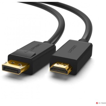 Кабель UGREEN DP101 DP Male to HDMI Male Cable 2m (Black) - Metoo (1)