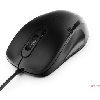 Мышь Gembird MOP-100, USB, черный, 2 кнопки+колесо кнопка, 1000 DPI, кабель 1.45-1.5м - Metoo (3)