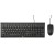 Клавиатура и мышь HP C2500 клавиатура черная мышь черная USB - Metoo (1)