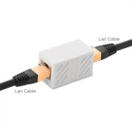 Разъем сетевой UGREEN NW114 RJ 45 Network Keystone Jack In-Line Coupler Female to Female 1pcs (White) 20311