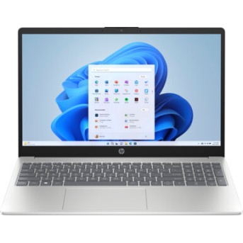 Ноутбук HP 15-fc0248ci,R5-7520U,8G 5500 LPD5 on-board,512G PCIe,IntGfx,15.6 FHD IPS 300 nits,W11H,Nat Silver,1080p,1yw в Metoo.kz - Metoo (1)