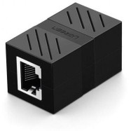 Разъем сетевой UGREEN RJ 45 Network Keystone Jack In-Line Coupler Female to Female 1pcs (Black) 20390