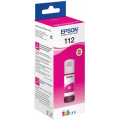 Контейнер с пурпурными чернилами Epson C13T06C34A, 112, совместимость L11160/L15150/L15160/L6550/L..