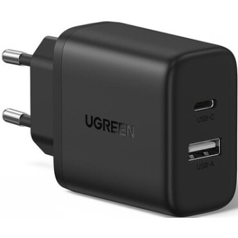 Зарядное устройство Ugreen X227 45302 20W PD Charger USB-C, USB-A - Metoo (1)