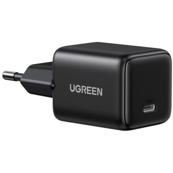Зарядное устройство Ugreen X512 на 1xUSB C, 20W, QC4.0/PD3.0, Gan X, серый, 55528 в Metoo.kz - Metoo (1)