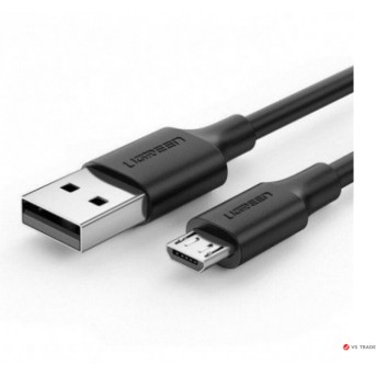 Кабель Ugreen US289 Micro USB Male To USB 2.0 A Male Cable 2M (Black), 60138 - Metoo (1)