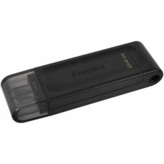 USB-Flash Kingston 64GB DT70/<wbr>64GB Black