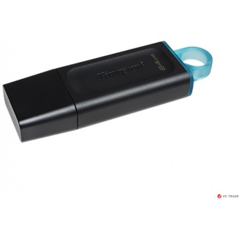 USB- Flash Kingston 64Gb DT Exodia, USB 3.2 Gen 1, DTX/<wbr>64GB, Black/<wbr>Teal - Metoo (1)