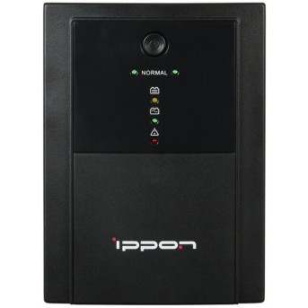 ИБП Ippon Back Basic 1500, 1500VA, 900Вт, AVR 162-280В, 6хС13, управление по USB, без комлекта кабелей - Metoo (1)