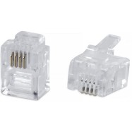 Коннектор RJ-11 6P4C для телефона