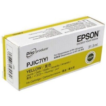 Картридж Epson C13S020692 Discproducer Ink PJIC7(Y), Yellow в Metoo.kz - Metoo (1)