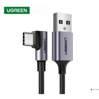 Кабель UGREEN US284 USB AM to USB-C Braided Metallic Cover Cable 1.5m - Metoo (1)