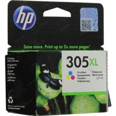 Картридж струйный 305XL для HP DJ 2320/<wbr>2710/<wbr>2720, 200стр.(О) цветной 3YM63AE
