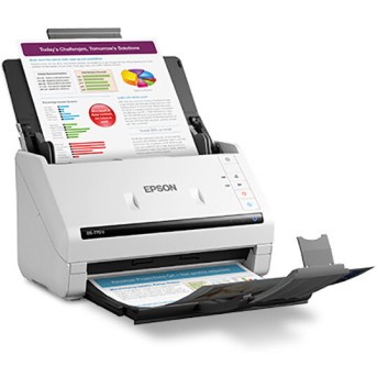 Сканер потоковый Epson WorkForce DS-770II B11B262401, А4, до 45 Стр./мин, 7000 стр/мес, ReadyScan LED, USB 3.2 в Metoo.kz - Metoo (1)
