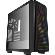 Корпус Deepcool CG540 R-CG540-BKAGE4-G-1 E-ATX/ATX/Micro ATX,USB 3.0*2,3*120mm ARGB/1*140mm,HD-Audio+Mic,Без Б/П,Черный