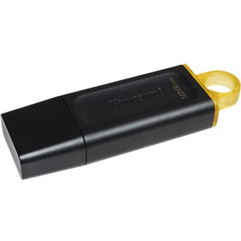 USB- Flash Kingston 128Gb DT Exodia, USB 3.2 Gen 1, DTX/128GB, Black/Yellow в Metoo.kz - Metoo (1)