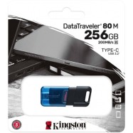 USB Flash Kingston DT80M/256GB DataTraveler чтение до 200MB/s USB-C 3.2 Gen 1