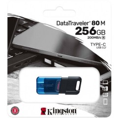 USB Flash Kingston DT80M/<wbr>256GB DataTraveler чтение до 200MB/<wbr>s USB-C 3.2 Gen 1