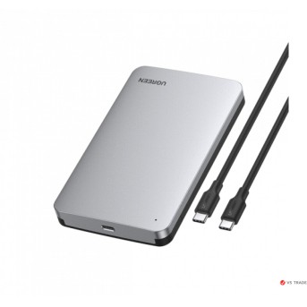 Кейс для SSD/<wbr>HDD Ugreen CM300 2.5apos;apos; SATA External Hard Drive Enclosure with C To C cable, 70499 - Metoo (1)