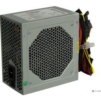 Блок питания ATX QD-600PNR, Ball Bearing Fan 12cm (Black), 24+4pin, CPU4+4 to 4+4, PCI-E 6+2pin to 6+2pin, 5*sata, black - Metoo (1)