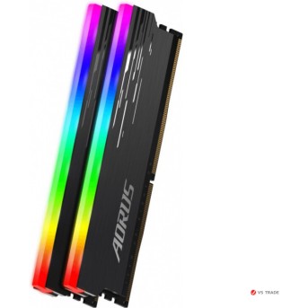 ОЗУ Gigabyte AORUS RGB 16Gb(8Gb*2)/<wbr>3333MHz DDR4 DIMM, CL19, 1.35V, GP-ARS16G33 - Metoo (1)