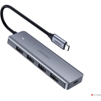 Разветвитель портов UGREEN CM219 4-Port USB3.0 Hub with Micro USB Power Supply - Metoo (1)