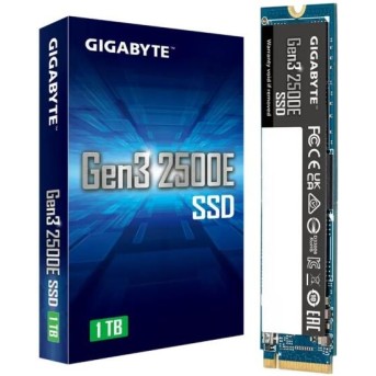 Твердотельный накопитель Gigabyte Gen3 2500E SSD 1TB, G325E1TB, 1Tb, Read Up to 2400/<wbr>Write Up To 1800, M.2 2280 - Metoo (1)